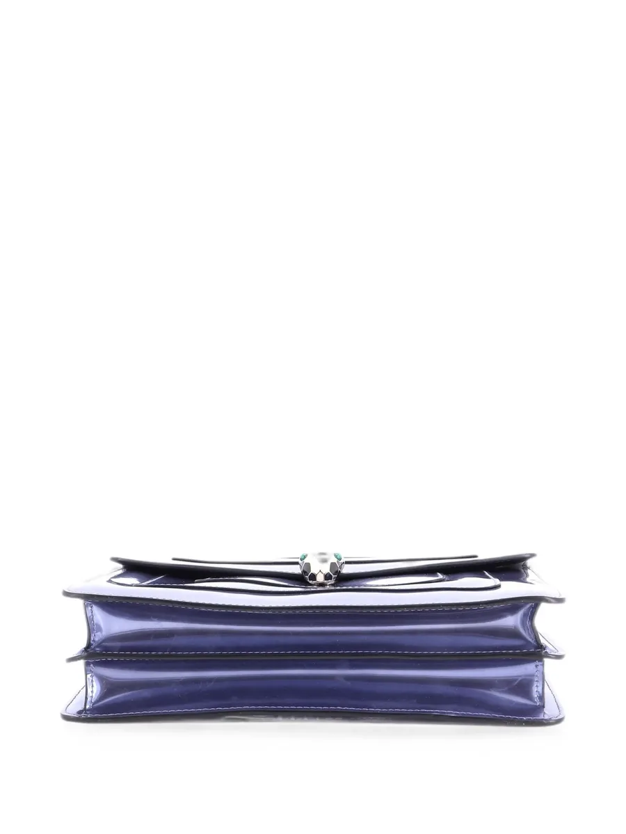 сумка на плечо Serpenti Forever Patent среднего размера 4