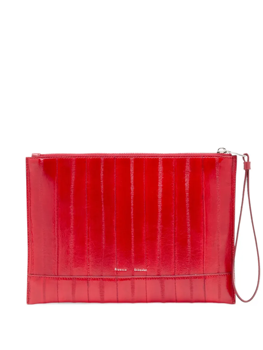 zip pouch in eel 1