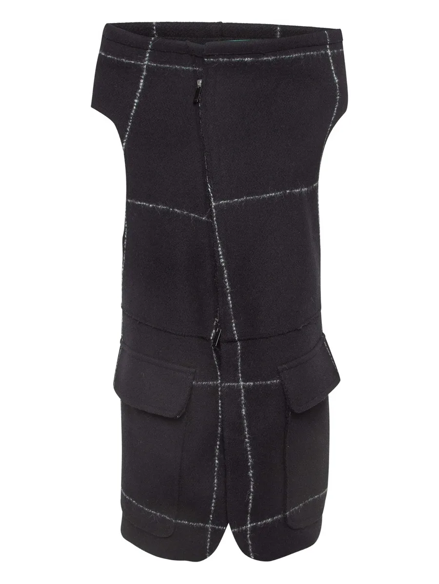 grid-pattern jacket 2