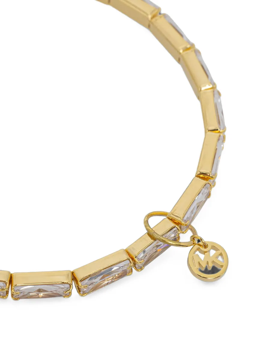 baguette-cut crystal-embellished bracelets 2