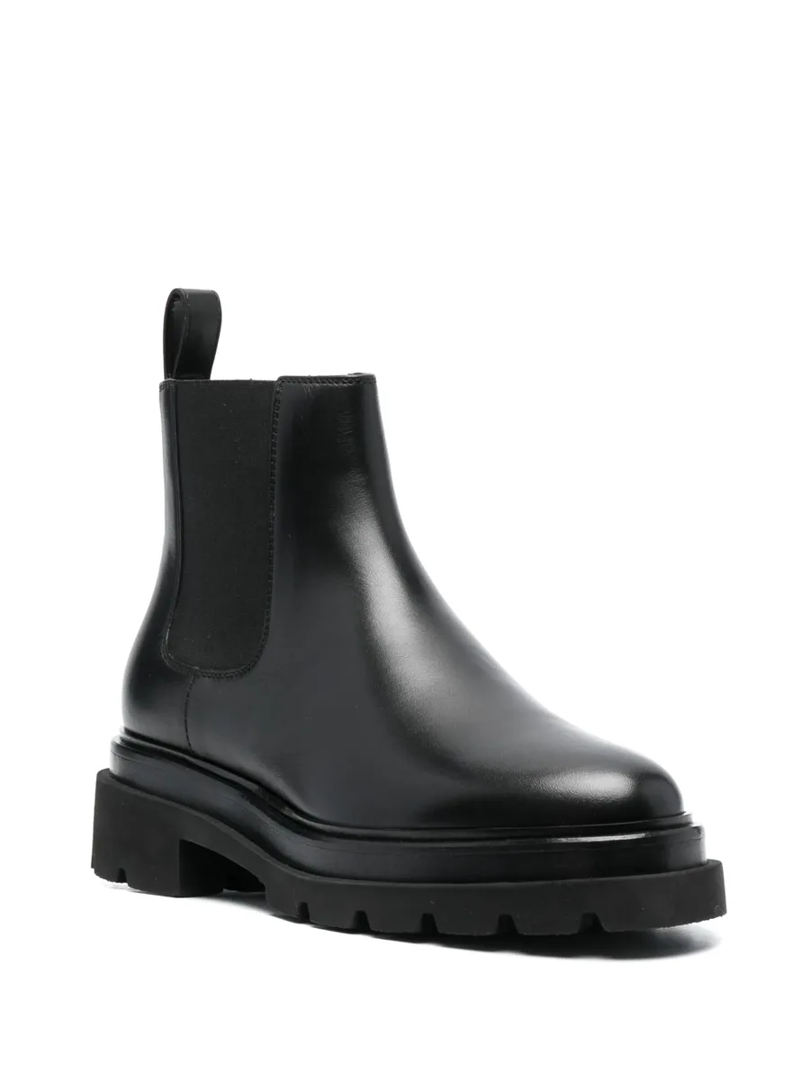 round-toe leather boots 4