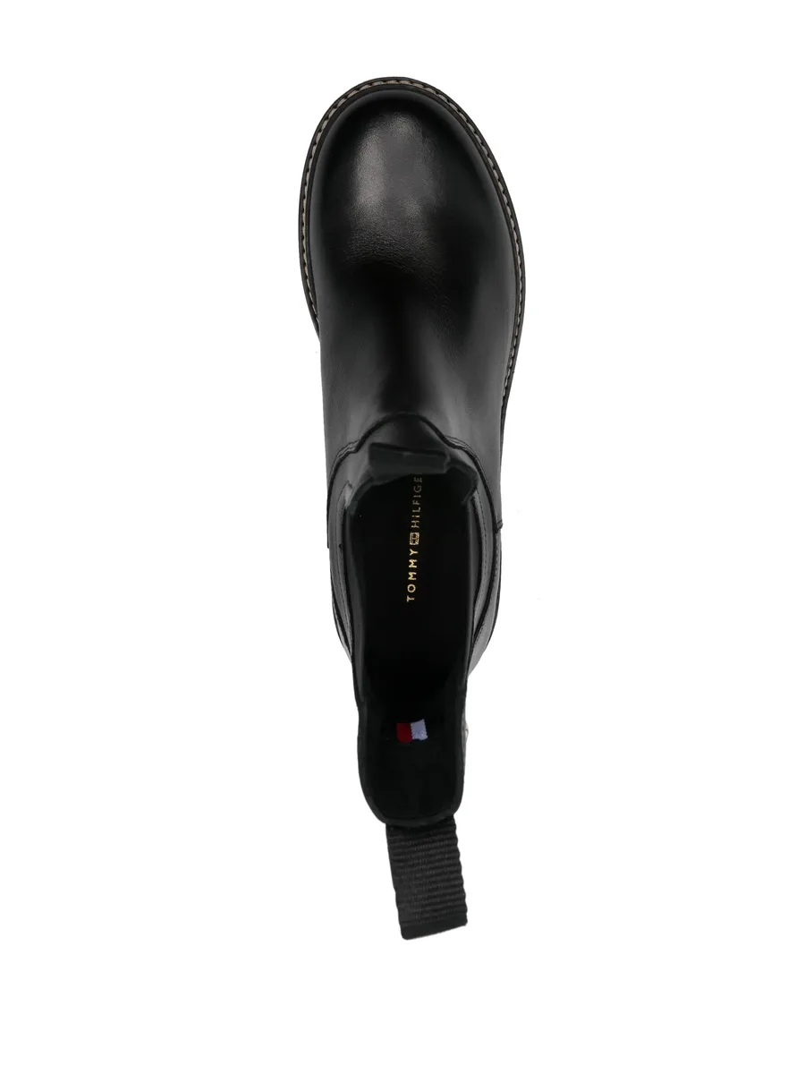 leather Chelsea boots 7