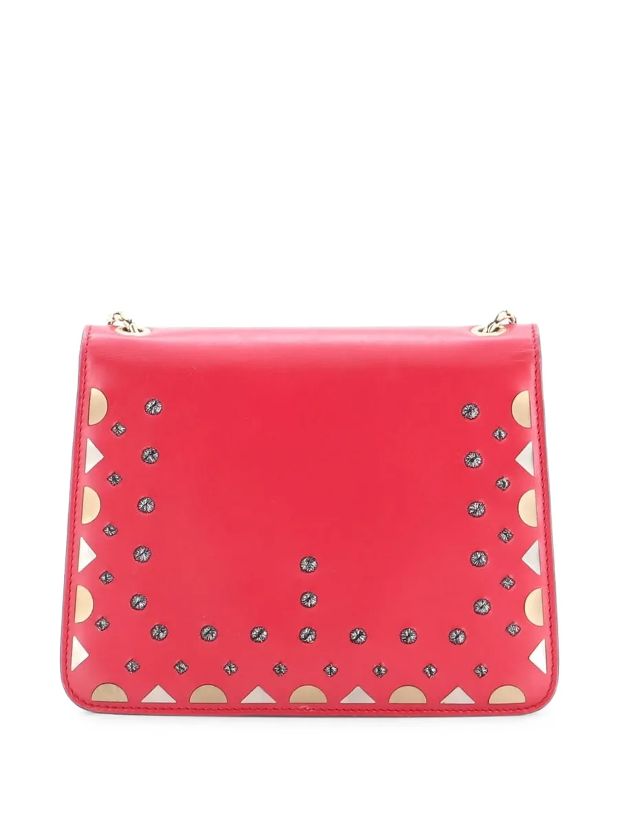 маленькая сумка на плечо Serpenti Forever Square Laser Cut Leather 2