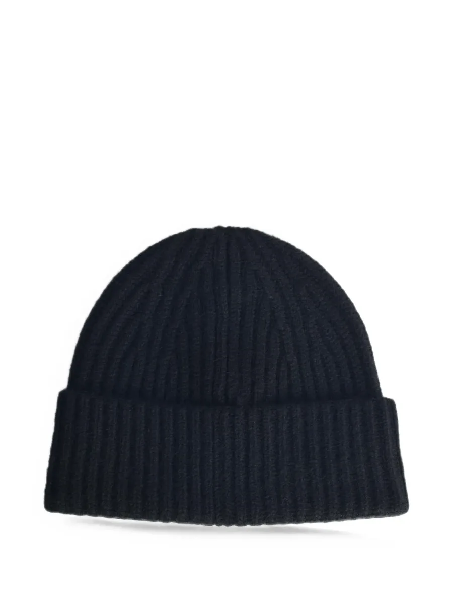 ribbed-knit beanie hat 1