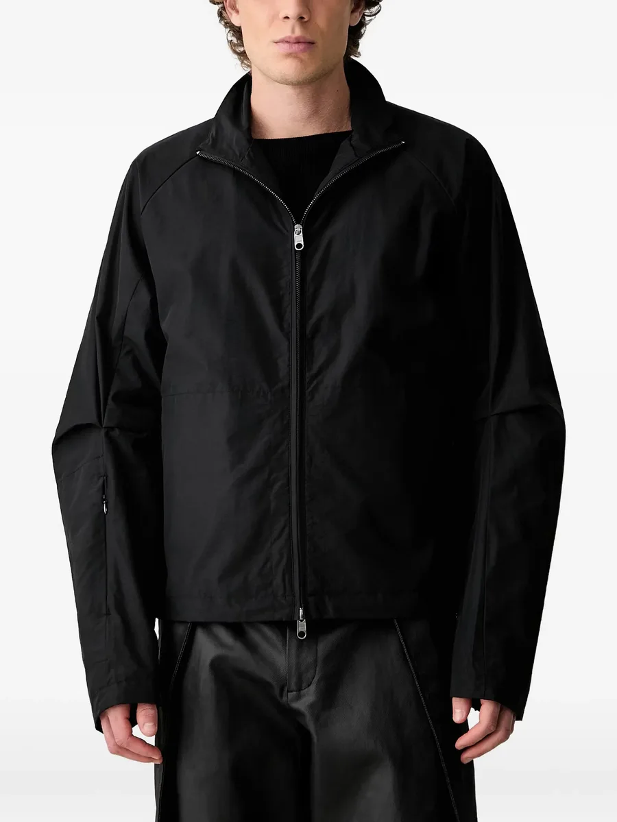 high-neck lightweight jacket 1