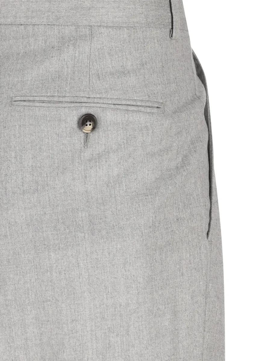 pleated tapered trousers 2