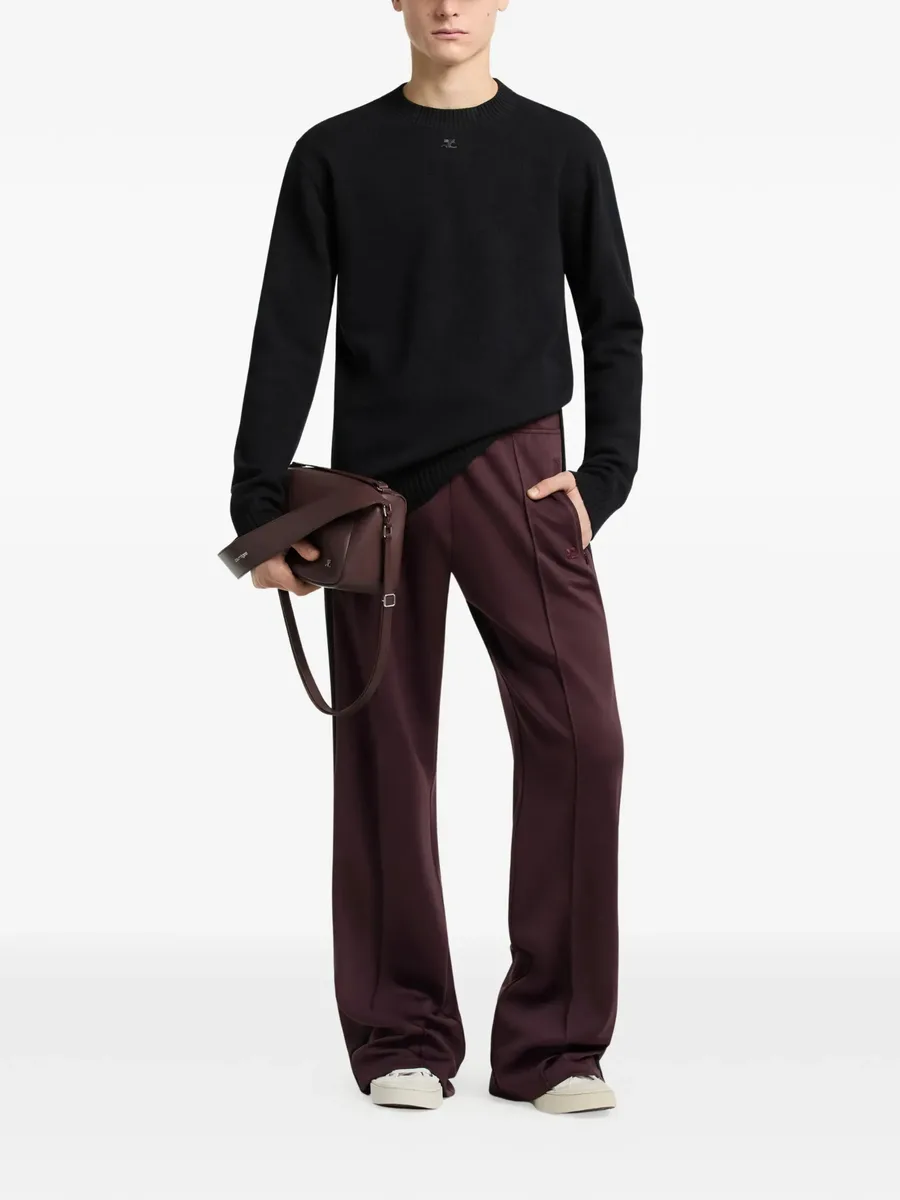 logo-embroidered side-stripe track pants 2