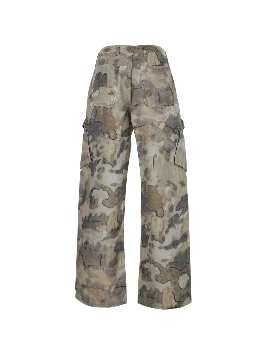 camouflage-print cargo pants 2