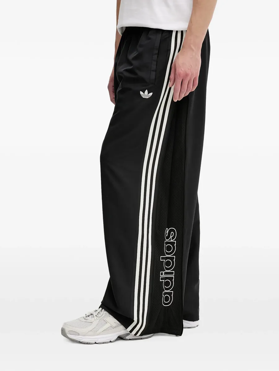 Windbreaker side-stripe track pants 3
