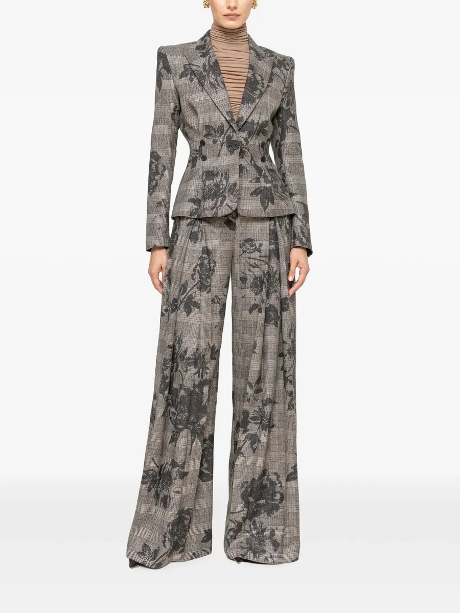 single-breasted fitted blazer 2