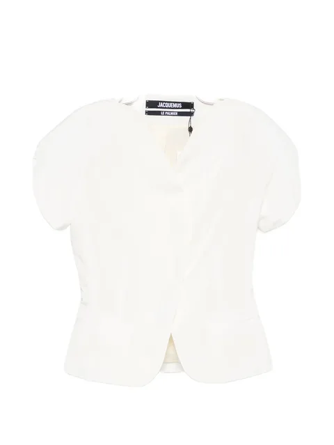 The Ovalo short-sleeve jacket
