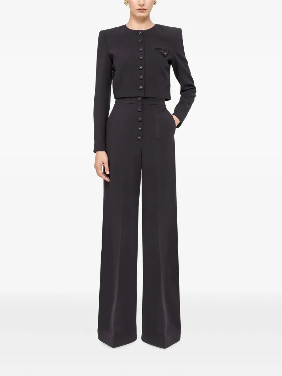 cropped tailored blazer 2