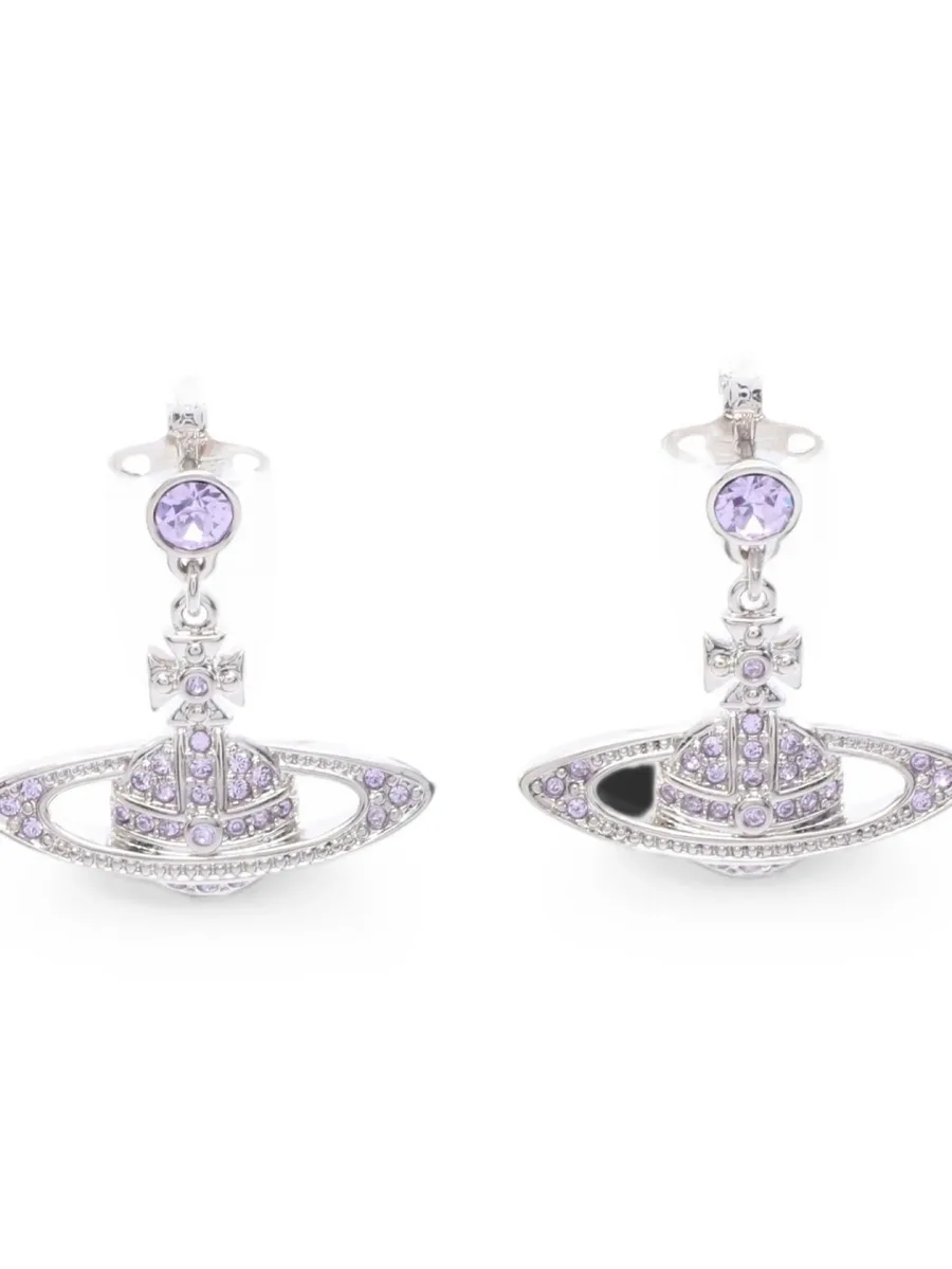Mini Bas Relief drop earrings 1