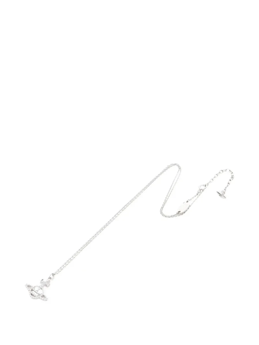 Orb rhinestone necklace 2