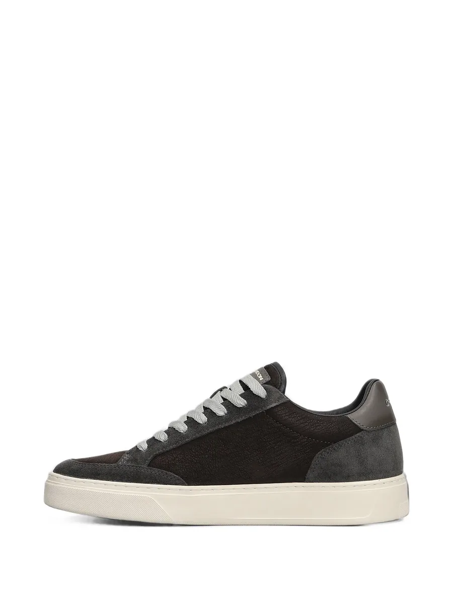Eclipse cracked-effect leather sneakers 3