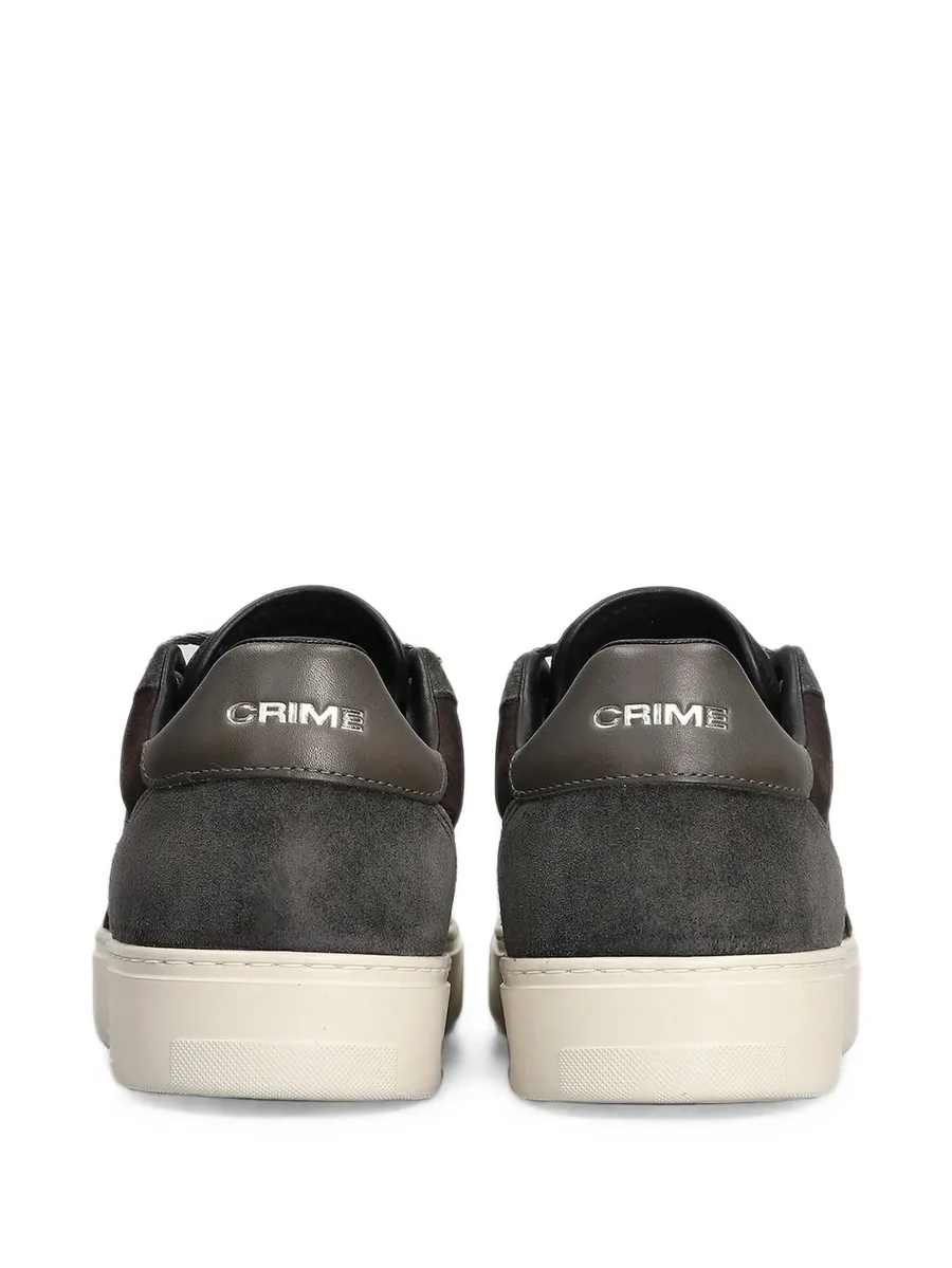 Eclipse cracked-effect leather sneakers 4