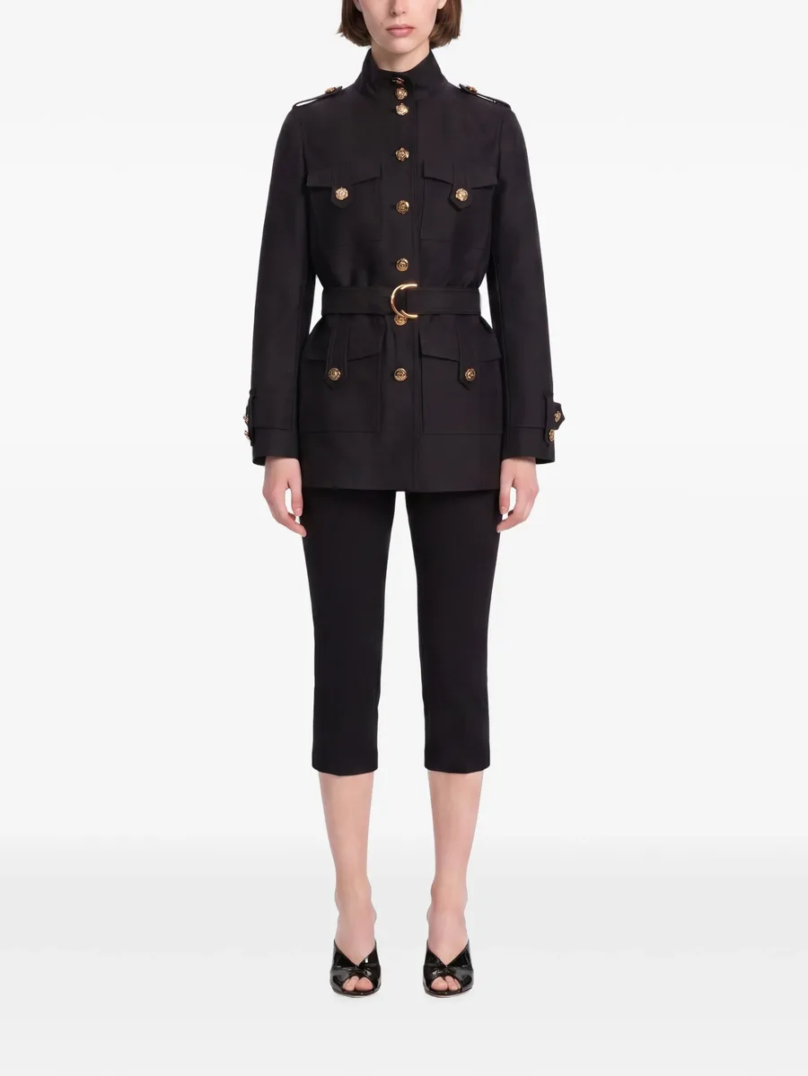 Valiant belted button-up jacket 2