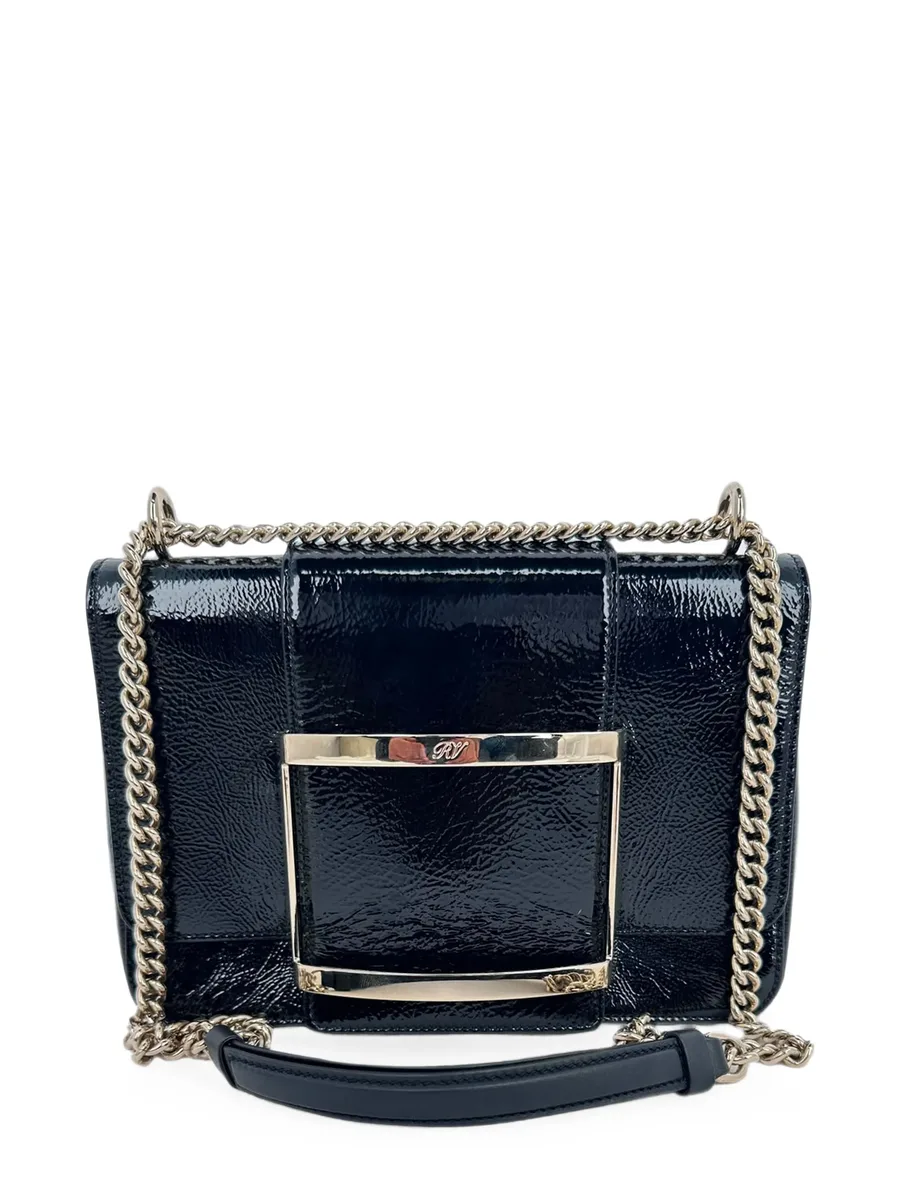 Très Vivier buckle shoulder bag 1