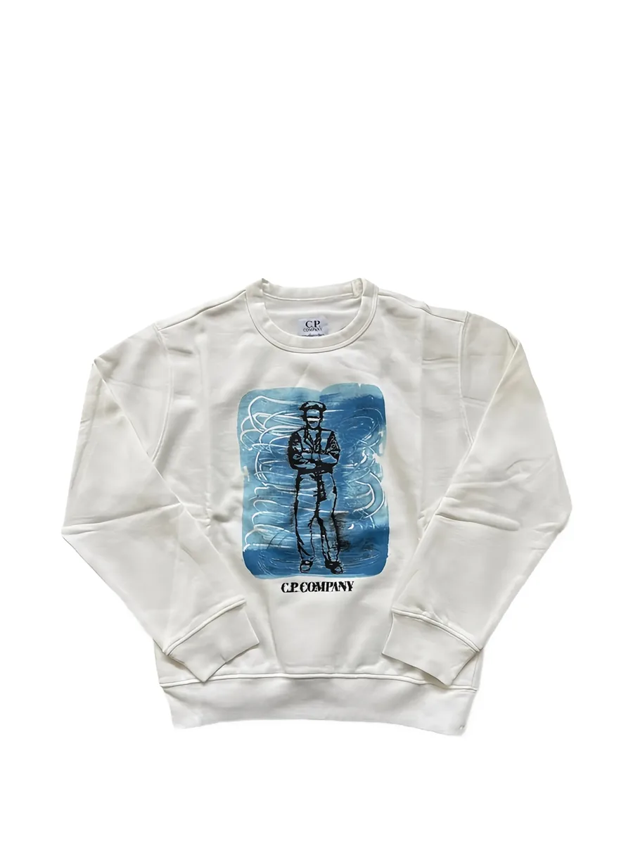 graphic-print sweater 1