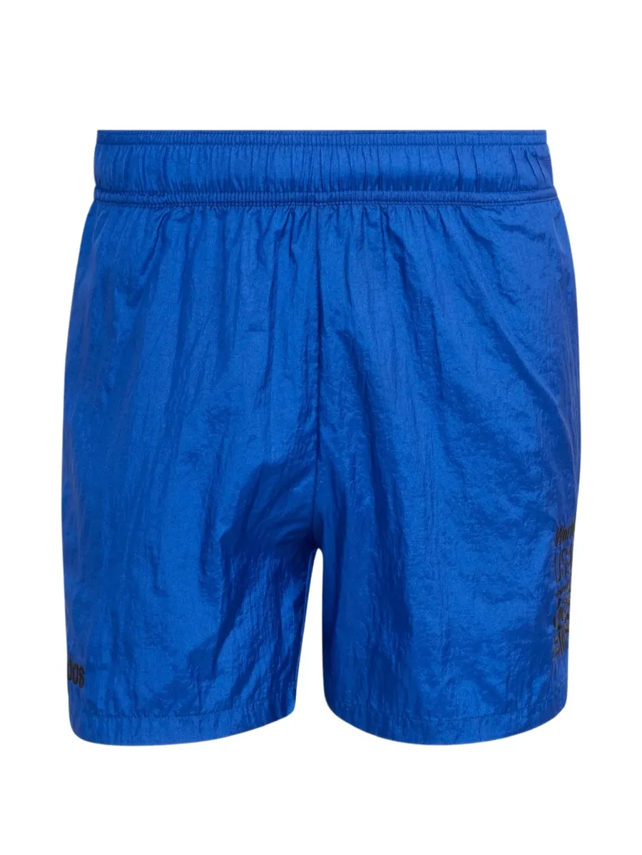 logo-print shorts 2