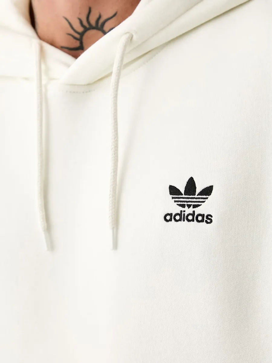 logo-embroidered drawstring hoodie 5
