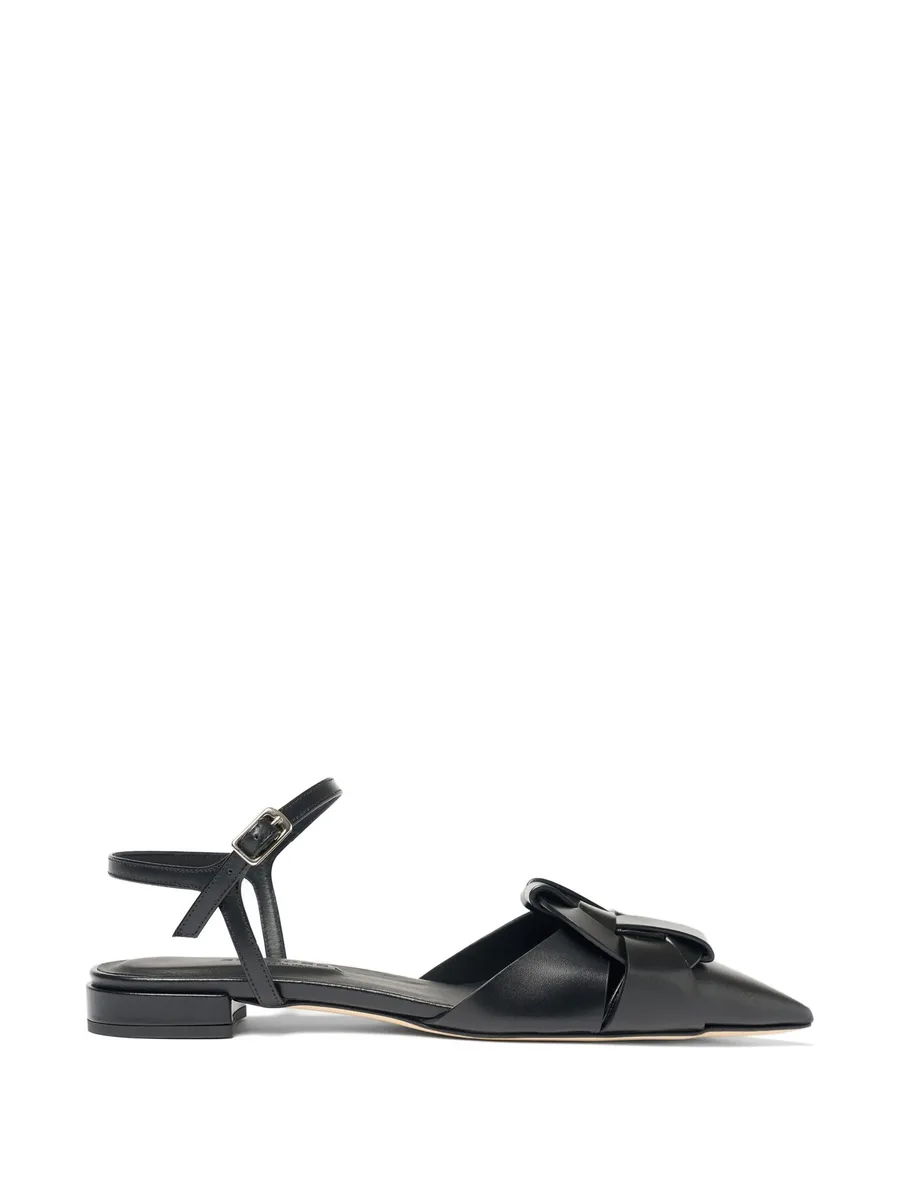 Amanda woven pointed pumps 2