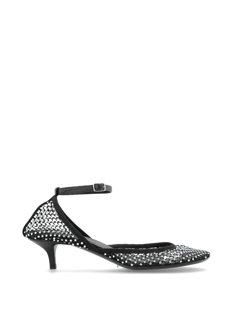 Minette crystal-embellished pumps