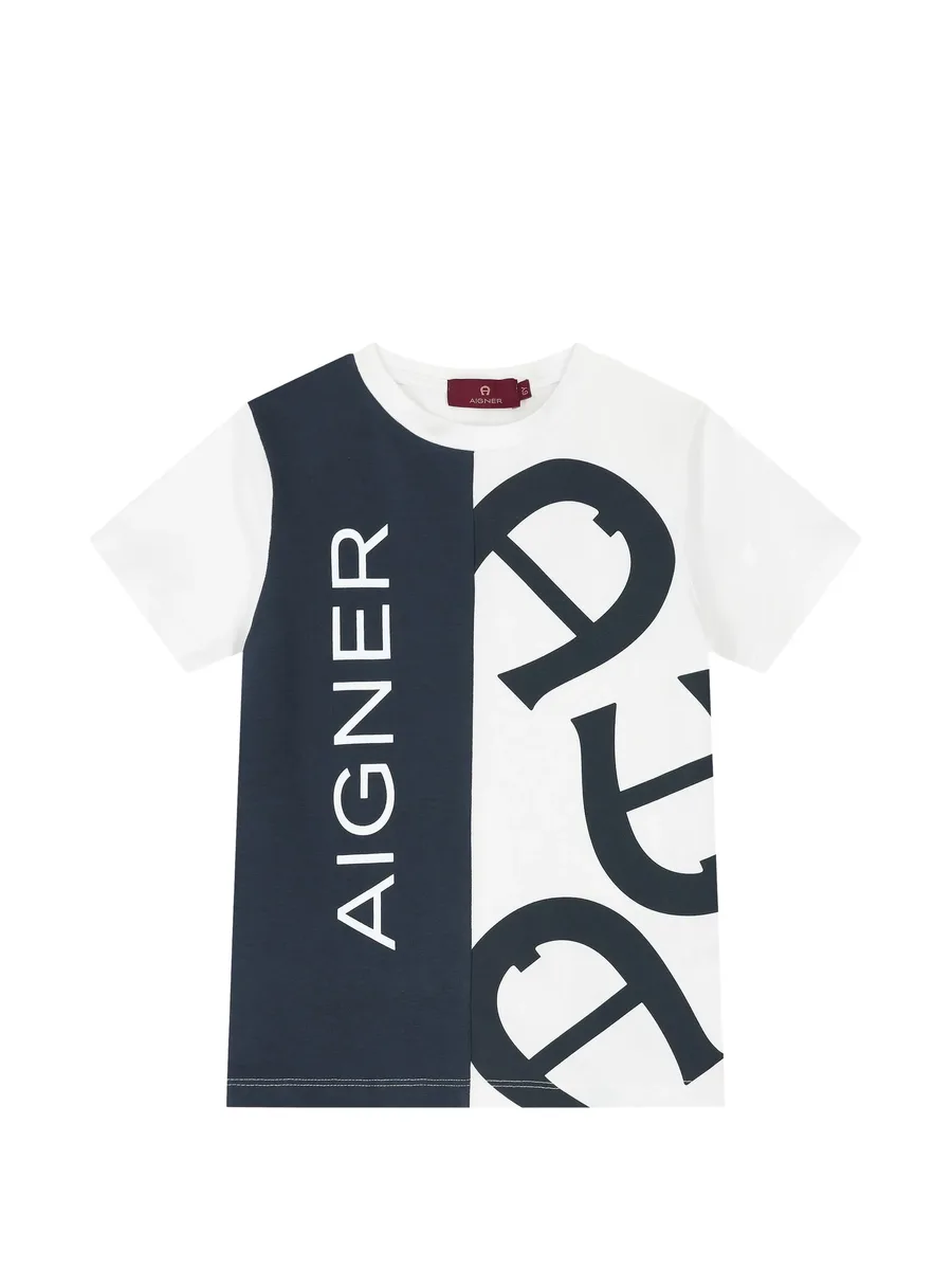 logo-print T-shirt and shorts set 3