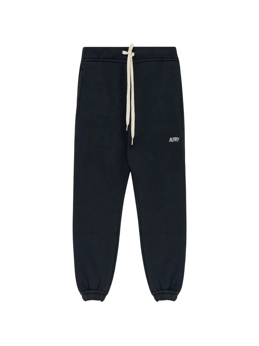 logo-embroidered drawstring track pants 1
