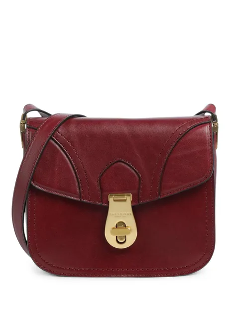 Mia leather cross body bag