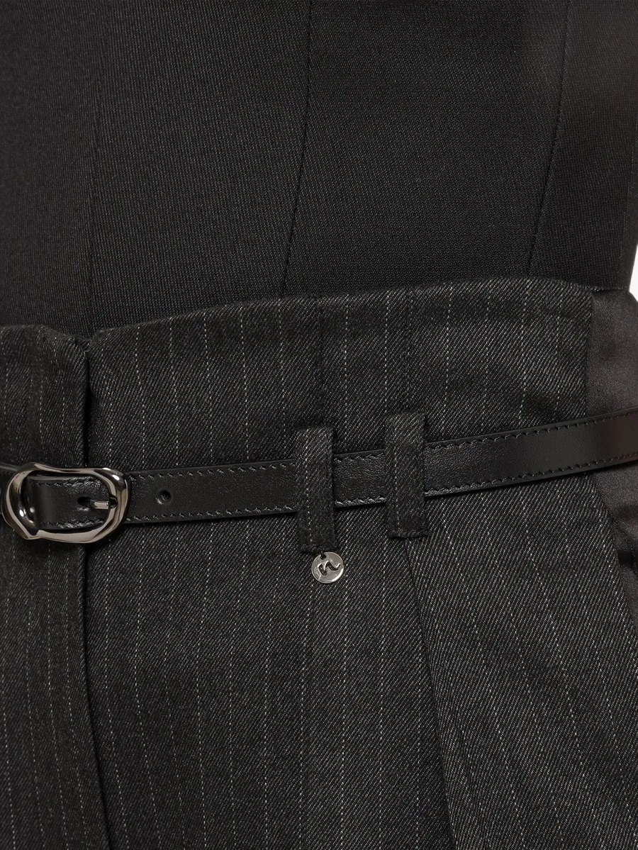 pinstripe wide-leg pants 5