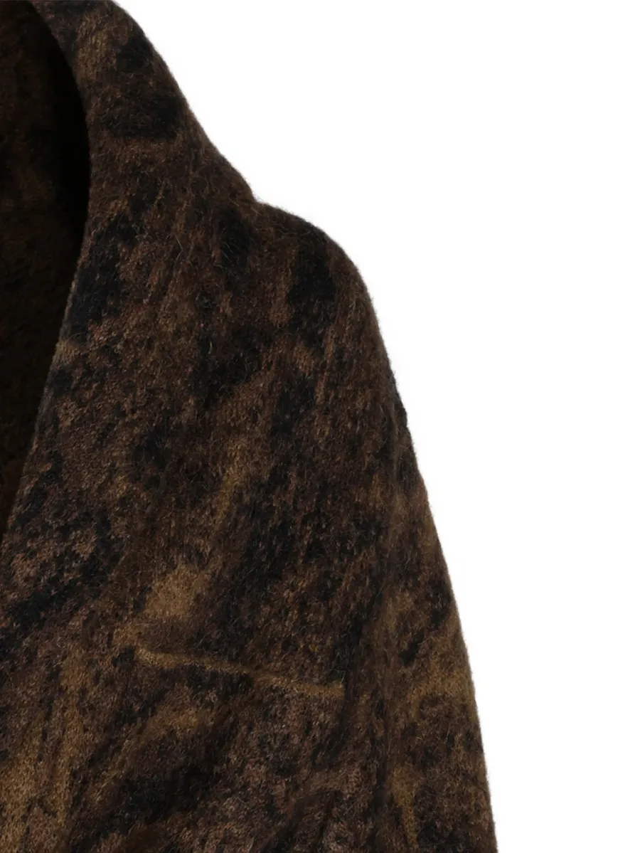 belted leopard-print cardigan 3