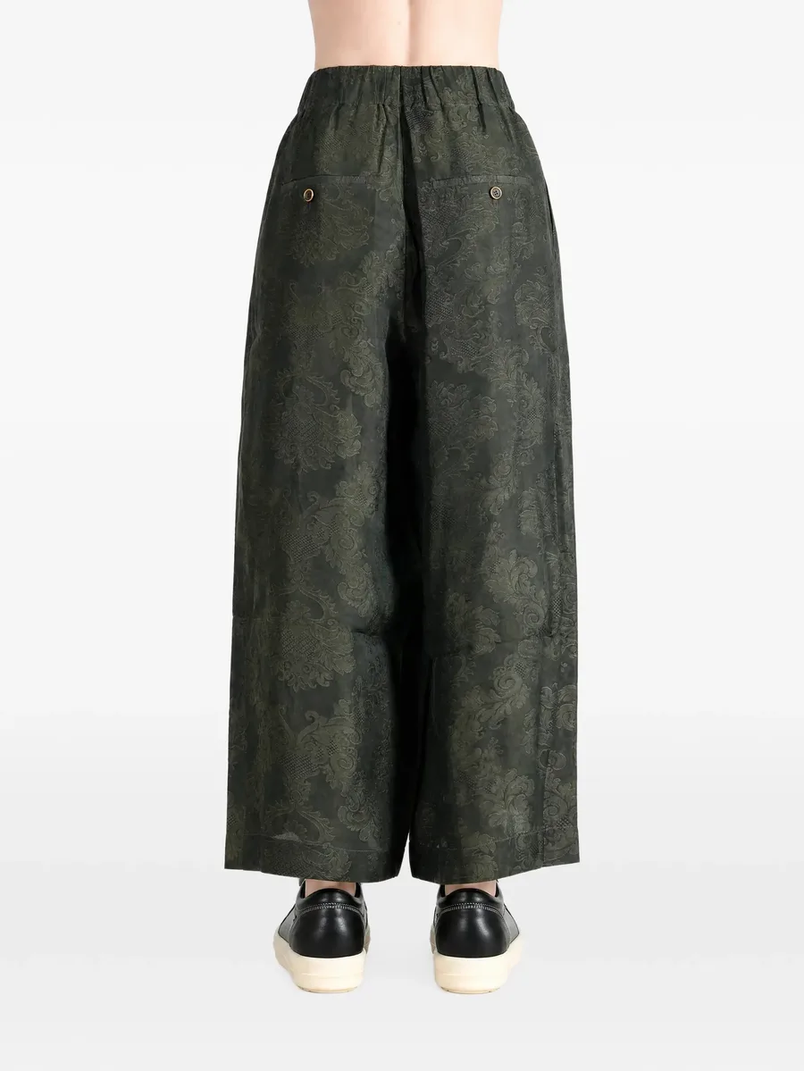 Poetic jacquard trousers 2