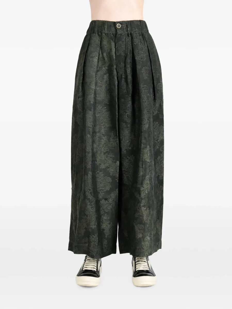 Poetic jacquard trousers 3