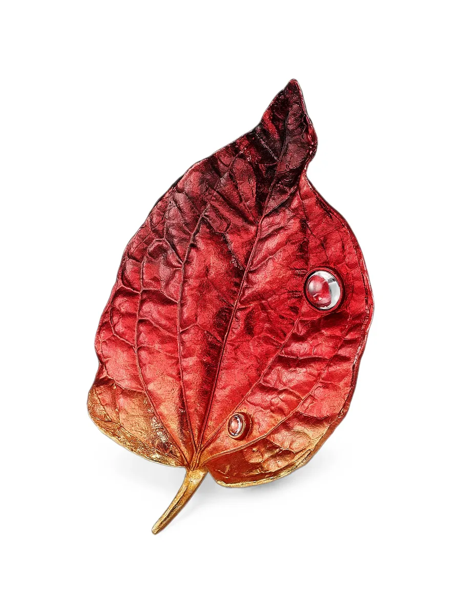 брошь Autumn Leaf 4