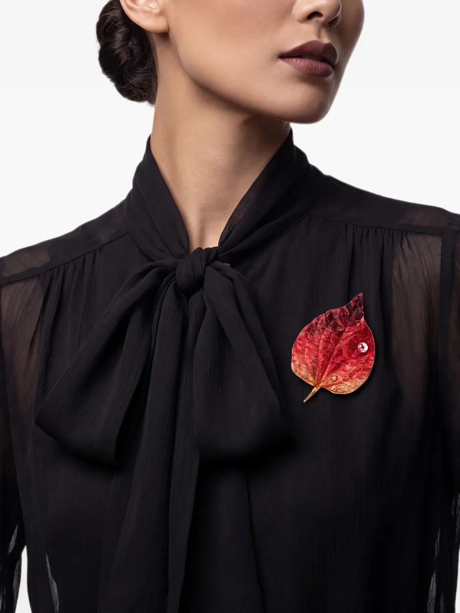 брошь Autumn Leaf 1