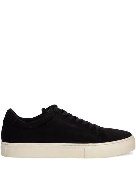 suede low-top sneakers