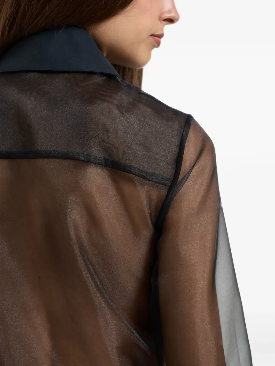 sheer pleated shirt 6