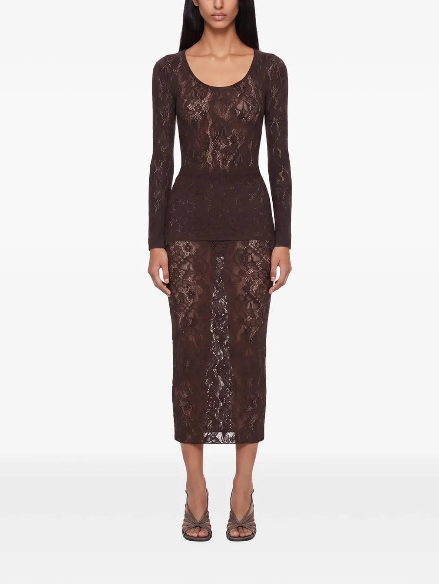 lace long-sleeve top 2