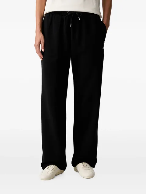 Essential logo-embroidered drawstring track pants
