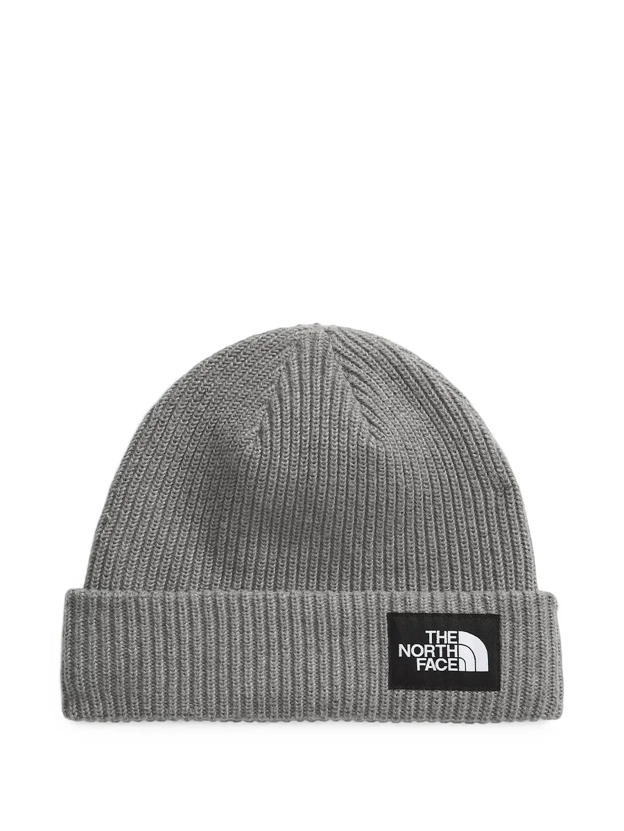 Salty rib-knit beanie hat 1