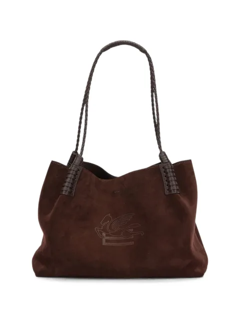 small Libra suede shoulder bag