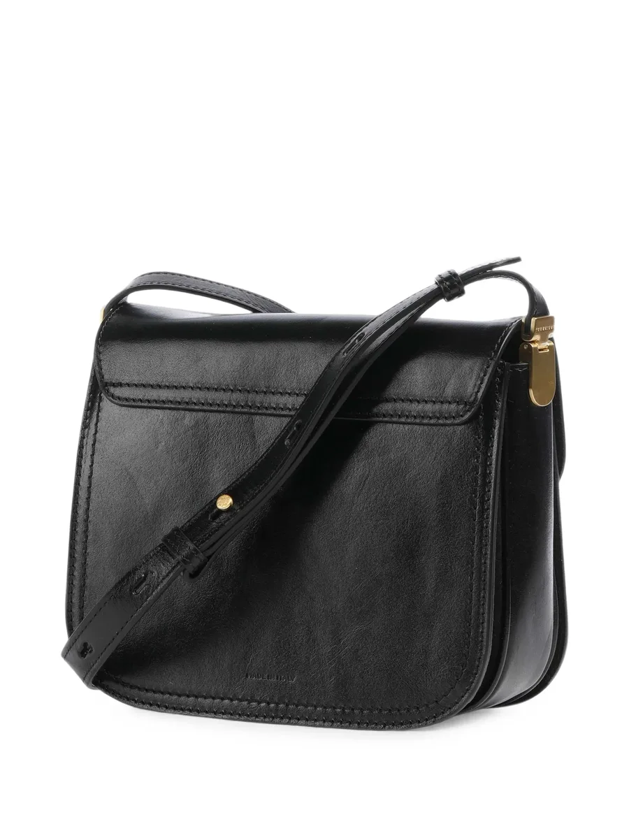 twist-lock leather shoulder bag 2
