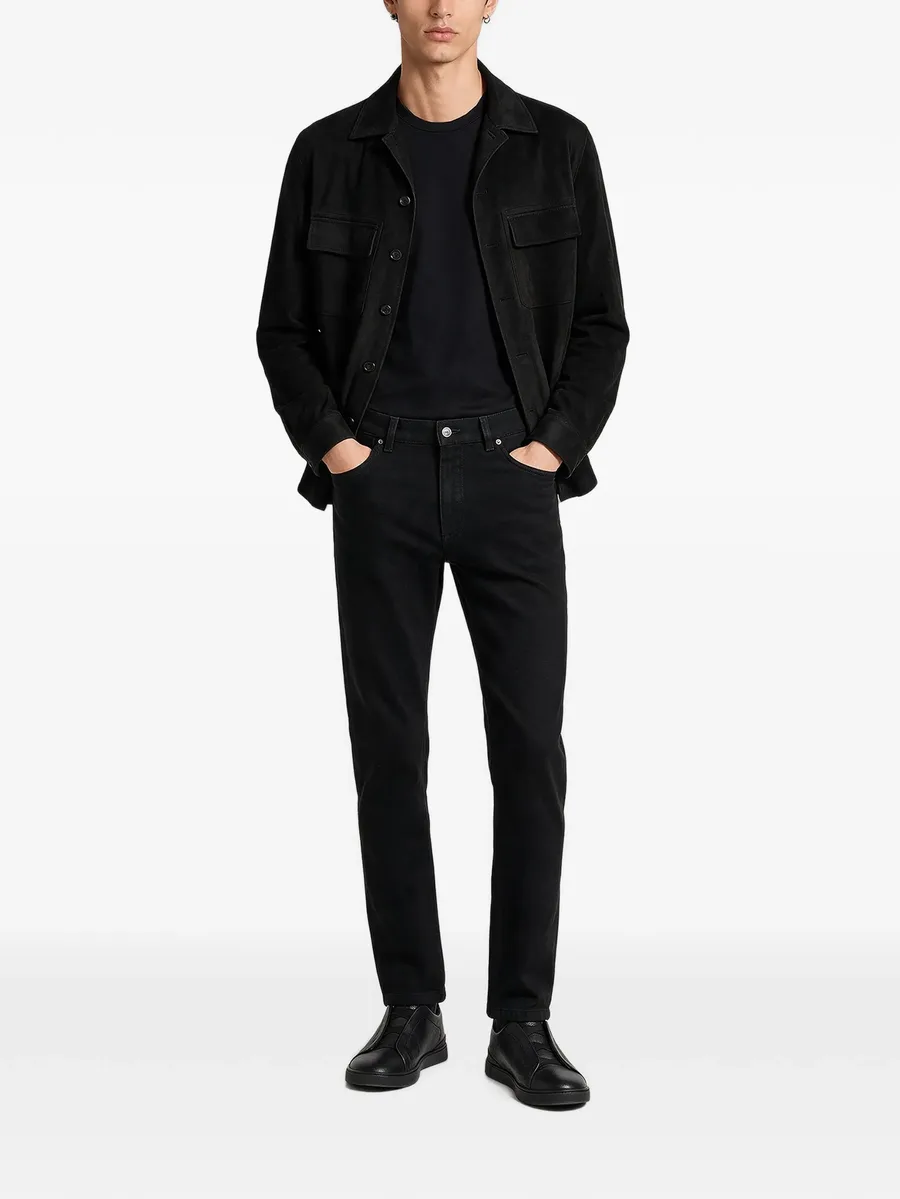 logo-patch jeans 2