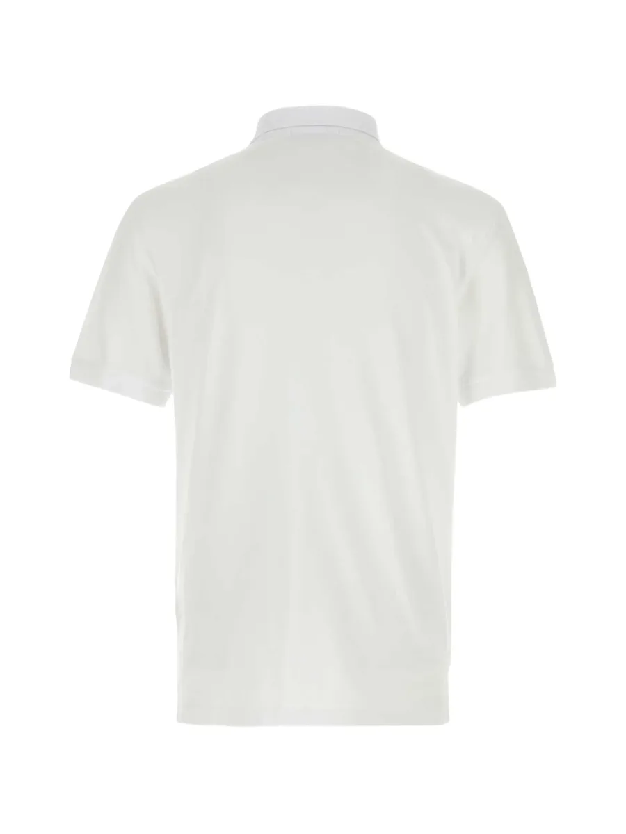 logo-patch short-sleeve polo shirt 2