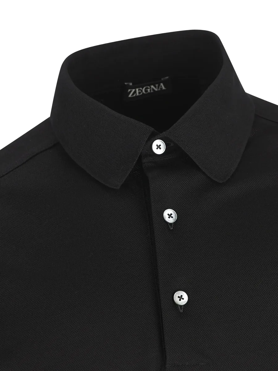 short-sleeve piqué polo shirt 3