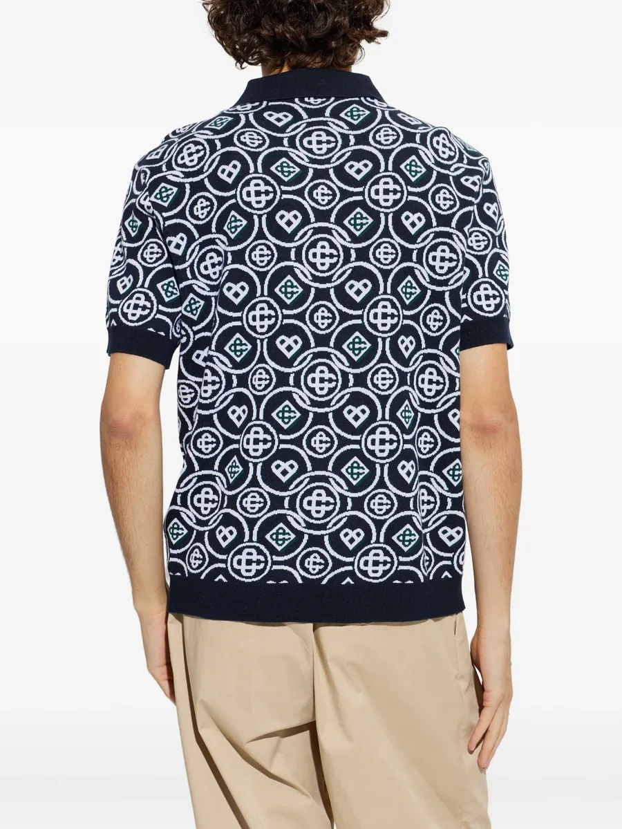 monogram polo shirt 4