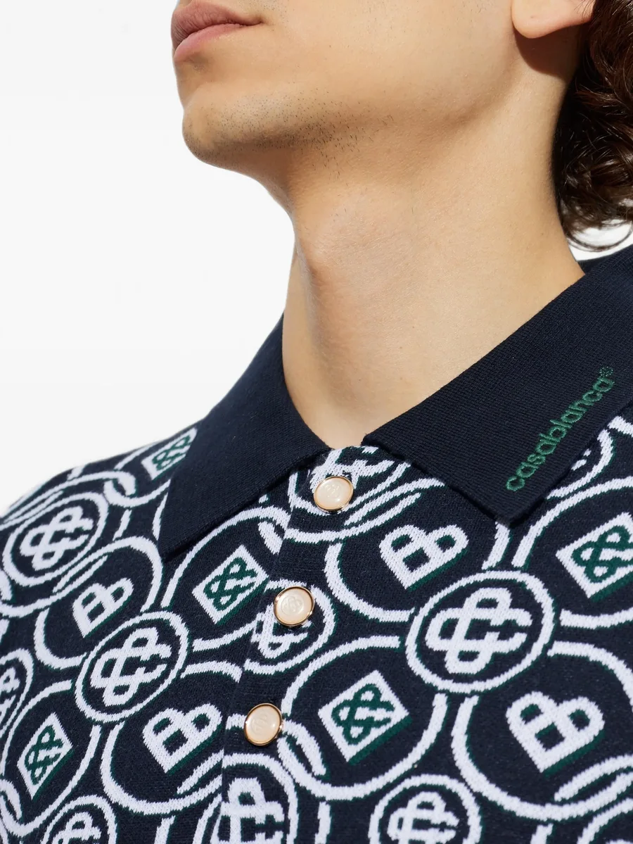 monogram polo shirt 5
