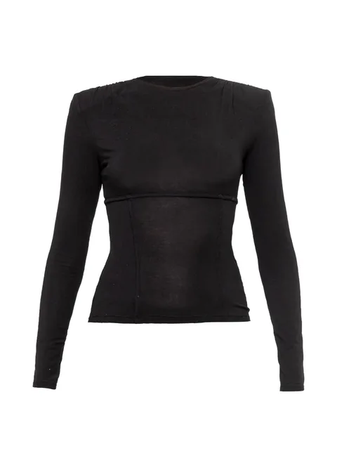 Tencel and wool top