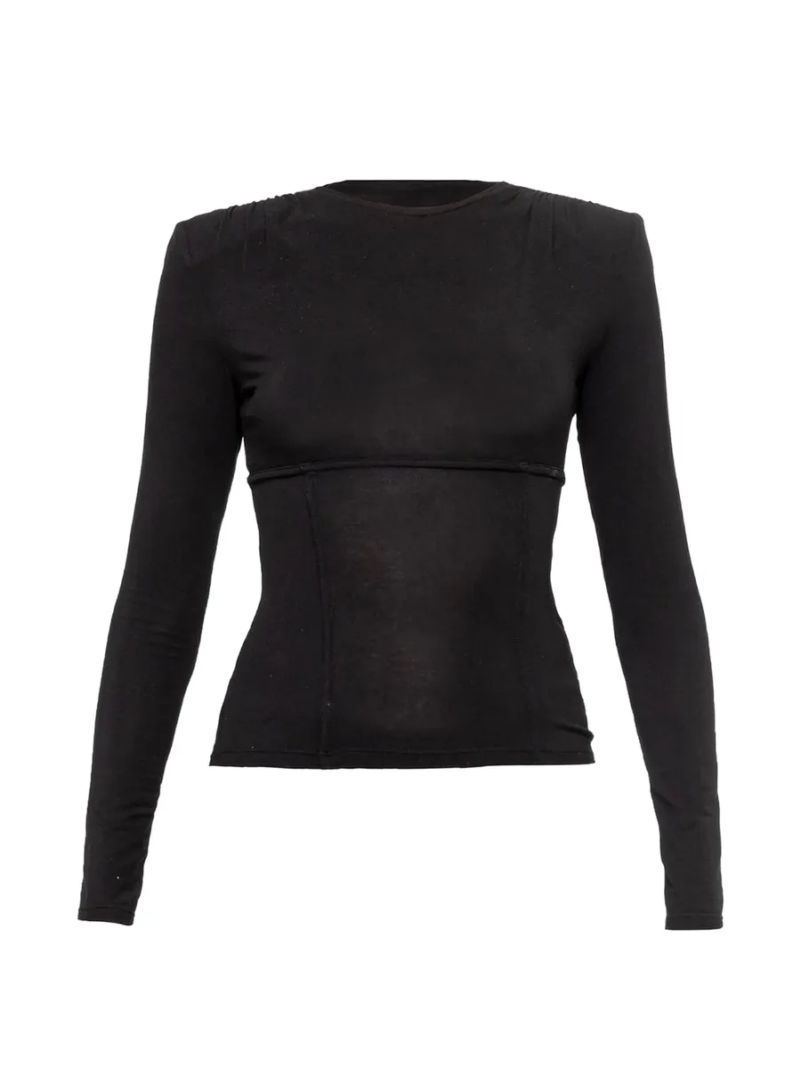Tencel and wool top 1